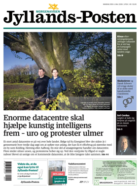 Cover of Jyllands-Posten