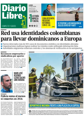 Cover of Diario Libre (Republica Dominicana)