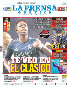 Cover of La Prensa Grafica