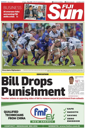 Cover of Fiji Sun