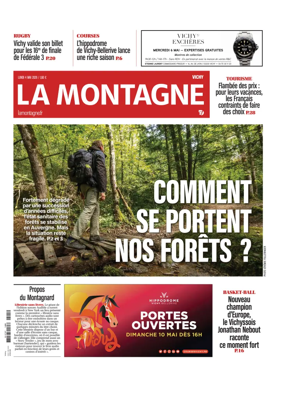 Cover of La Montagne (Vichy)