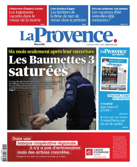 Cover of La Provence Marseille