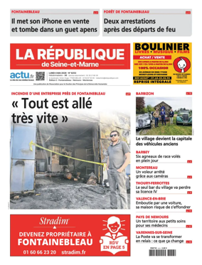 Cover of La Republique de Seine-et-Marne (Edition C)