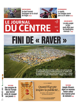 Cover of Le Journal du Centre