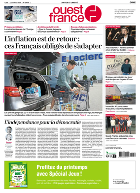 Cover of Ouest France (Orne)