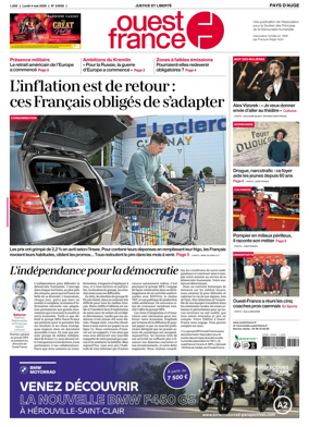 Cover of Ouest France (Pays d'Auge)