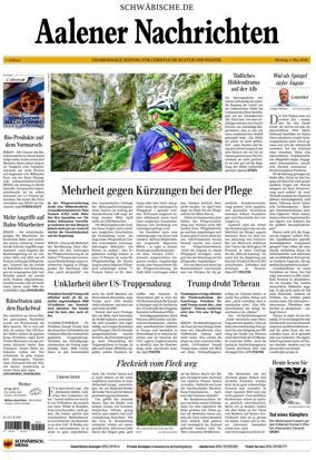 Cover of Aalener Nachrichten