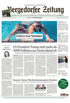 Cover of Bergedorfer Zeitung