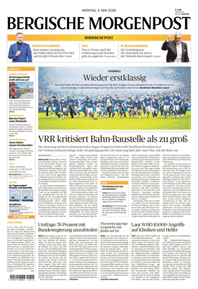 Cover of Bergische Morgenpost Wermelskirchen/Huckeswagen/Radevormwald