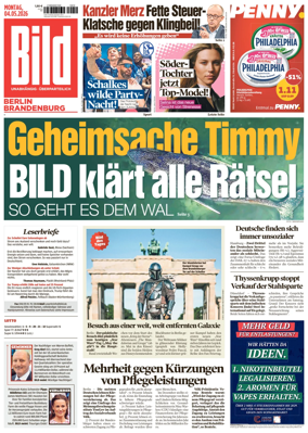 Cover of BILD Berlin-Brandenburg