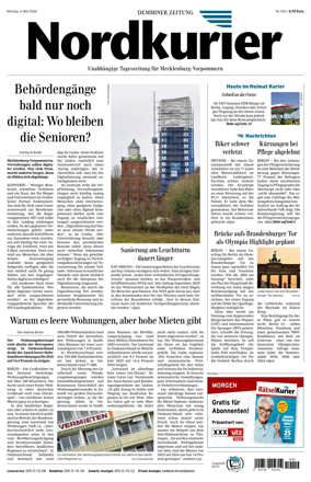 Cover of Demminer Zeitung