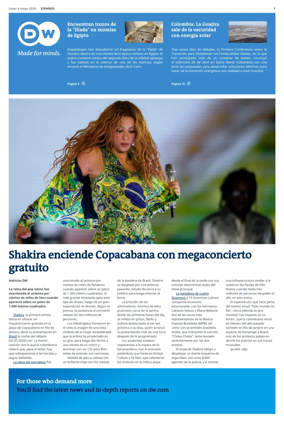Cover of Deutsche Welle (Spanish edition)