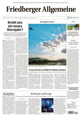 Cover of Friedberger Allgemeine