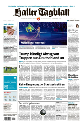 Cover of Haller Tagblatt