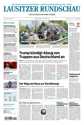 Cover of Lausitzer Rundschau