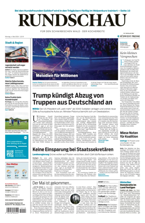 Cover of Rundschau fur den Schwabischen Wald – Der Kocherbote