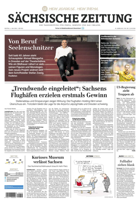 Cover of Sachsische Zeitung (Pirna Sebnitz)