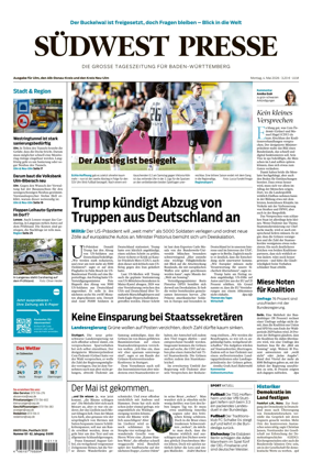Cover of Sudwest Presse