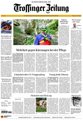 Cover of Trossinger Zeitung