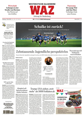 Cover of Westdeutsche Allgemeine Zeitung (Velbert)