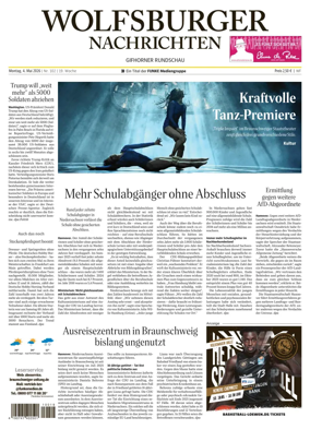 Cover of Wolfsburger Nachrichten (Wolfsburg-Gifhorn)