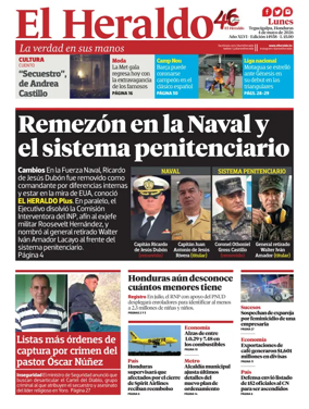 Cover of Diario El Heraldo