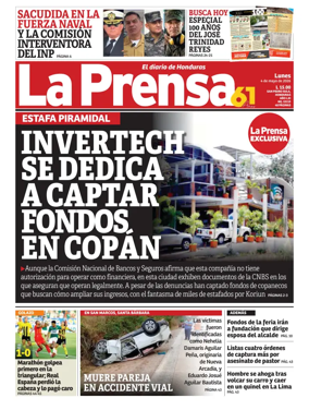 Cover of Diario La Prensa