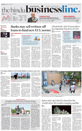 Cover of BusinessLine (Kolkata)