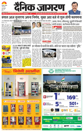 Cover of Dainik Jagran - Silliguri
