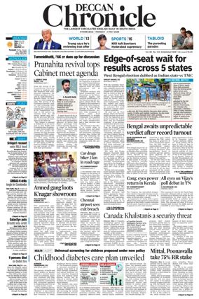 Cover of Deccan Chronicle