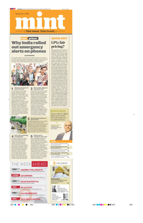 Cover of Mint Hyderabad