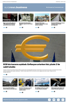 Cover of Euronews Business (Turkish) Compiled Editions