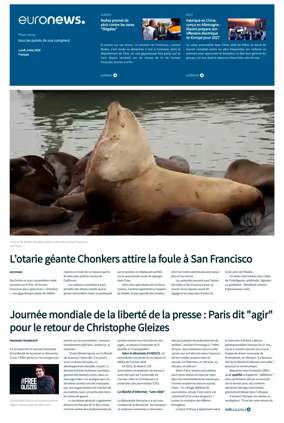 Cover of EuroNews (French Edition)