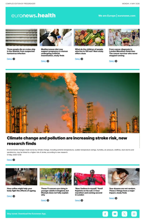 Cover of Euronews Health (English) Compiled Edition