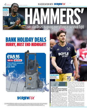Cover of Irish Daily Star - Fanatic