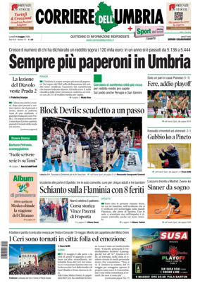 Cover of Corriere dell Umbria