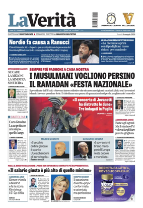 Cover of La Verita (Italia)