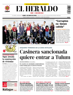 Cover of El Heraldo de Juarez