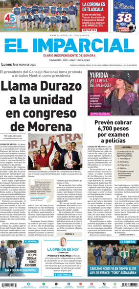Cover of El Imparcial
