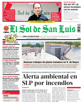 Cover of El Sol de San Luis Potosi