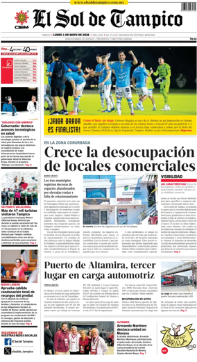 Cover of El Sol de Tampico