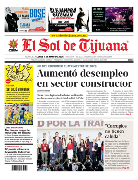 Cover of El Sol de Tijuana