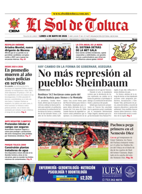 Cover of El Sol de Toluca
