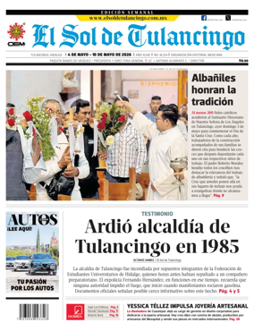 Cover of El Sol de Tulancingo