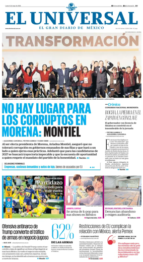 Cover of El Universal