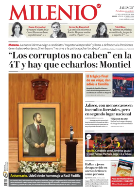Cover of Milenio Jalisco