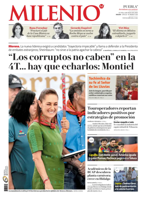 Cover of Milenio Puebla