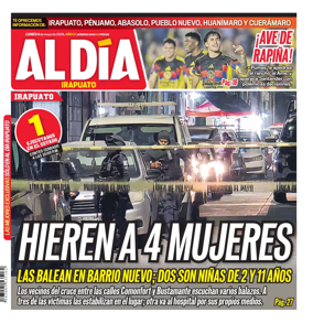 Cover of Periodico Al Dia (Irapuato)