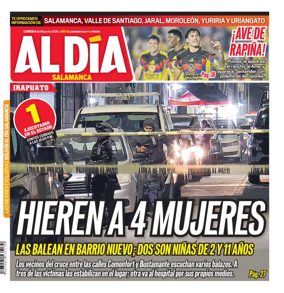Cover of Periodico Al Dia (Salamanca)