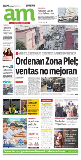 Cover of Periodico AM (Leon)